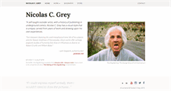 Desktop Screenshot of nicolascgrey.com